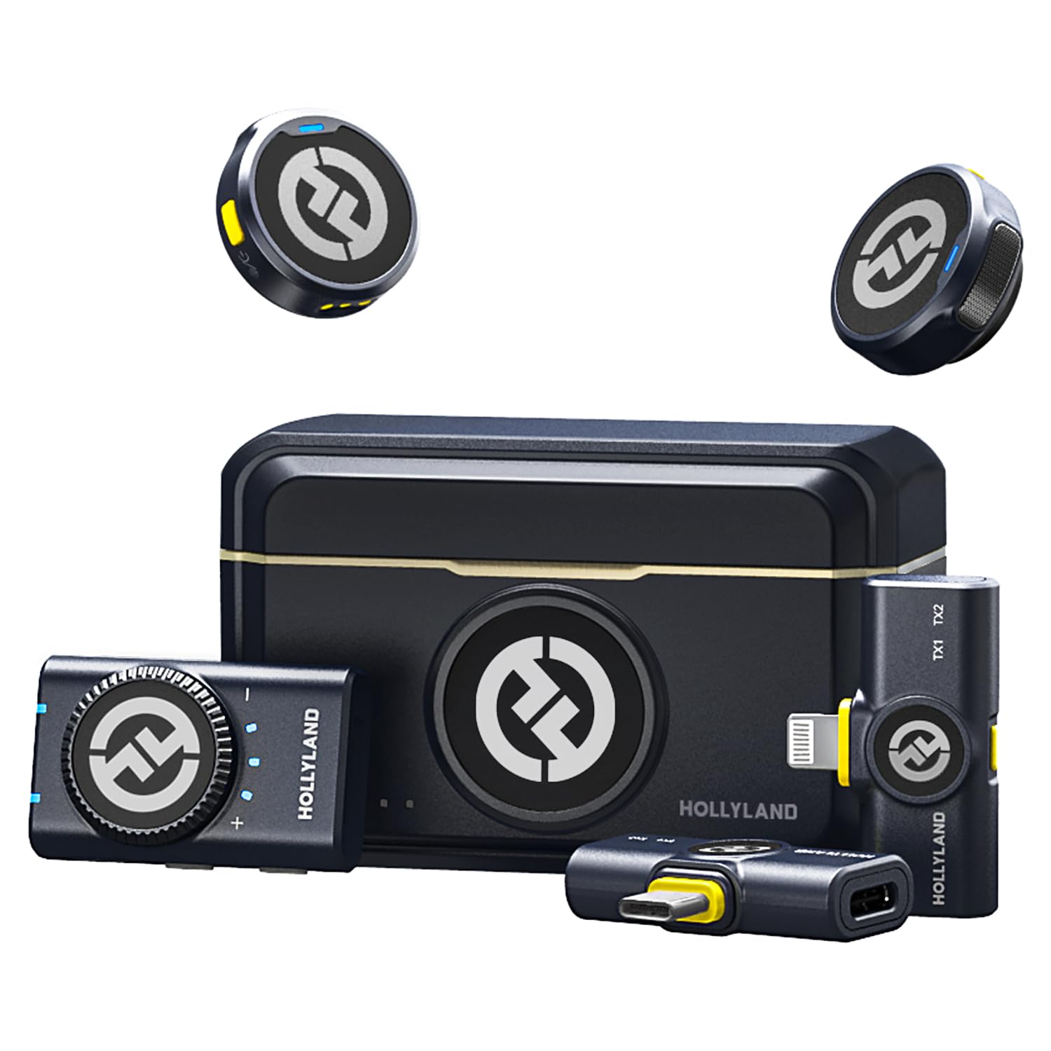 Hollyland Lark M2 Microfone de Lapela sem Fio